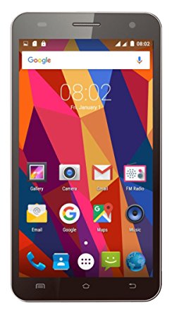 RCA 5-inch Unlocked Quad core, Quad band, Dual SIM, Android World Smartphone with High Res IPS Touchscreen and Dual Camera