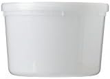 REDITAINER Deli Food Storage Containers with Lid, 64-Ounce, 16-Pack