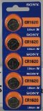 Sony Lithium 3V Batteries Size CR1620 Pack of 12