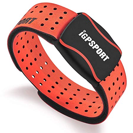 IGPSPORT HR60 Heart Rate Monitor Armband Wrist Ant  Bluetooth Waterproof IPX7 HRM Sensor Compatible with Garmin/Strava/iPhone/Apple Watch