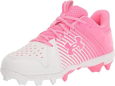 Under Armour Boys' Leadoff Low Junior Rubber Molded Baseball Cleat