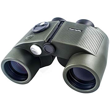 ReHaffe Military Binoculars 7x50 Waterproof,Marine Binoculars Stabilized with Rangefinder and Compass Built for Adults Navigation Marine Sports Boating Sailing and Hunting Adventure