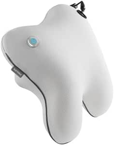 Philips - Portable & Compact Back Massager - Mini Neck and Back Massage Pillow - White