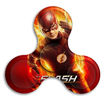 Flash (Barry Allen) Hand Spinner Fidget Toy For For Student Adults Triangle EDC Fidget Spinner Toy Fingertip Gyro For For ADD, ADHD, Anxiety High Speed