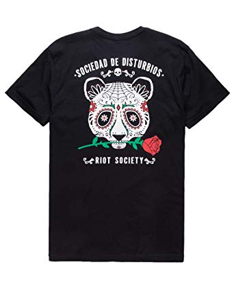 Riot Society Muertos Panda T-Shirt