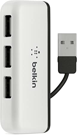 Belkin F4U021bt Hub USB 2.0 Noir/Blanc