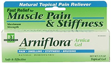 Boericke & Tafel Arniflora Arnica Natural Topical Pain Reliever Gel, Maximum Strength 2.75Oz (Pack Of 2) by Boericke & Tafel