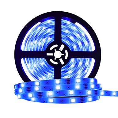 LED Strips Lights 5M Color Changing Sync to Music ZOYJITU 300LED Strip Lights with Remote, 16 Colors, 3 Color Changing Modes and 1 Music Mode, Waterproof Strip Lights for Home Kitchen Wedding Party