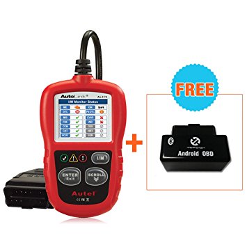 Autel AutoLink AL319 OBDII&CAN Code Readers with Read and Erase codes, check State Emission Monitor Status