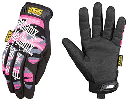 Mechanix Wear - Women's Original Pink Camo Work Gloves (Small, Pink Camouflage)