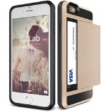 iPhone 6S Case Verus Damda SlideChampagne Gold - Card SlotDrop ProtectionHeavy DutyWallet - For Apple iPhone 6 and iPhone 6S 47 Devices