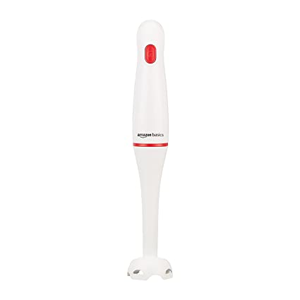 Amazon Basics 300W Hand Blender (White)