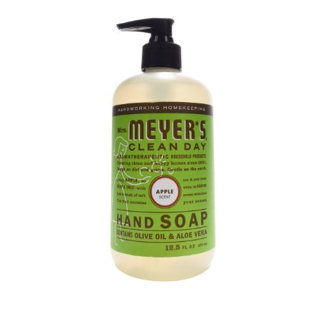 Mrs. Meyer's Clean Day Liquid Hand Soap, Apple, 12.5 Fluid Ounce