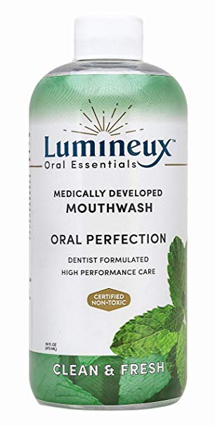 (mint, 470ml) - Oral Essentials Fresh Breath Non-Toxic Sugar and Alcohol Free Mouthwash, 16 Fluid Ounce