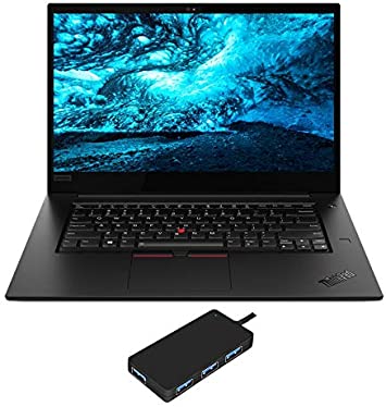 Lenovo ThinkPad X1 Extreme Laptop (Intel i7-9750H 6-Core, 64GB RAM, 1TB m.2 SATA SSD, GTX 1650, 15.6" Full HD (1920x1080), Fingerprint, WiFi, Bluetooth, Webcam, 2xUSB 3.0, 1xHDMI, Win 10 Pro)