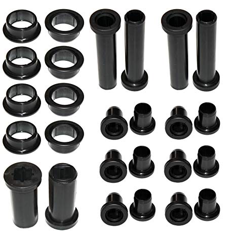 Caltric REAR SUSPENSION BUSHINGS KIT Fits POLARIS SPORTSMAN 700 4X4 Twin 2003-2005