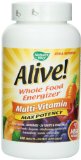 Natures Way Alive Max Potency Multi-Vitamin 180 Tablets