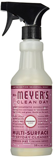 Mrs. Meyer's Multi Surface Spray Cleaner - Cranberry - 16 Fl Oz (1 bottle)