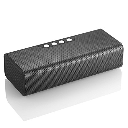 Yoyamo Bluetooth Speakers Ultra-Portable Wireless Speaker, with Clean Bass and Built-in Microphone for Outdoors / Indoor Entertainment