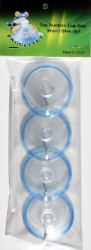 FrogsFeet Large Suction Cups with Hooks, 4-Pack