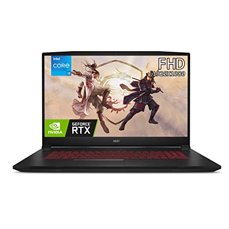 MSI Katana GF76, Intel 11th Gen. i5-11400H, 43CM FHD 144Hz Gaming Laptop (8GB/512GB NVMe SSD/Windows 11 Home/Nvidia GTX1650 4GB GDDR6/Black/2.6Kg), 11SC-847IN