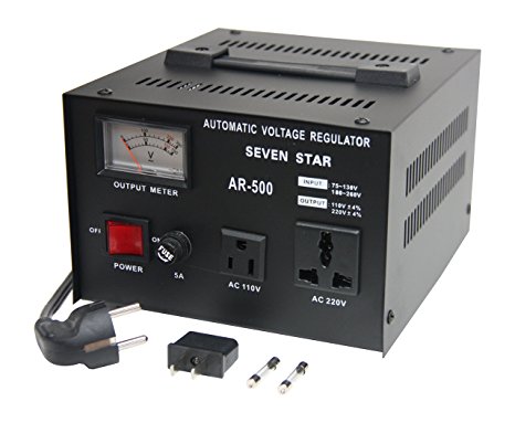SEVENSTAR AR 500W Voltage Regulator/Stabilizer Power Converter