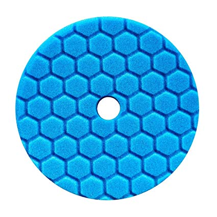 Chemical Guys BUFX115HEX6 Hex-Logic Quantum Polishing/Finishing Pad (Blue, 6.5 Inch)