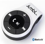 Jumbl8482 Bluetooth Hands-Free Calling and A2DP Audio Streaming AdapterReceiver - White