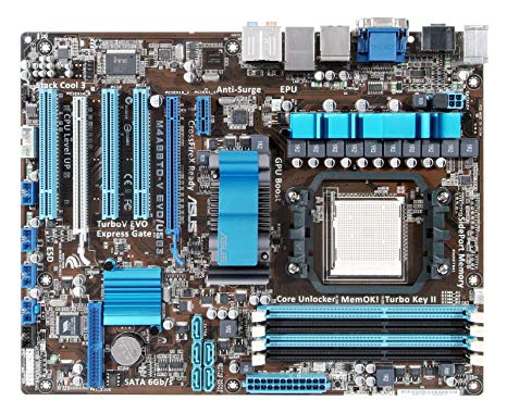 ASUS M4A88TD-V EVO/USB3 - AM3 - AMD 880G - DDR3 - USB 3.0 SATA 6 Gb/s - ATX Motherboard