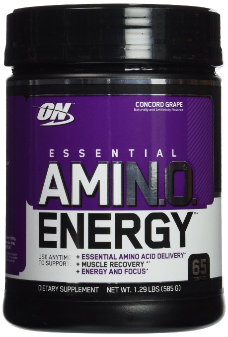 Optimum Nutrition Amino Energy 65 Servings Grape (1.29lbs/20.6oz)