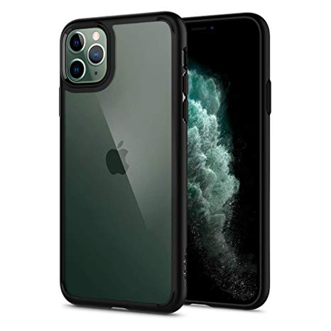 Spigen Ultra Hybrid Designed for Apple iPhone 11 Pro Max Case (2019) - Matte Black