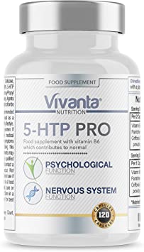 5HTP Pro – 1632mg Griffonia Seed From Extract – Providing 200mg 5 HTP Per Serving – 5HTP High Strength (120 Vegetarian & Vegan 5-HTP Capsules)