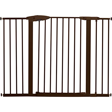 Munchkin Easy Close XL Metal Baby Gate, 29.5" - 51.6" Wide, Bronze, Model MK0009-111