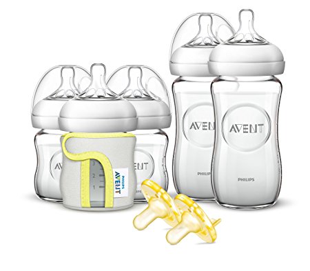 Philips Avent Natural Glass Baby Bottle Gift Set