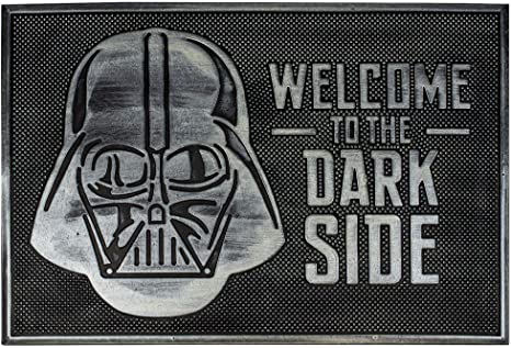 Star Wars Doormat Welcome To The Darkside Rubber Welcome Home Mat Gift