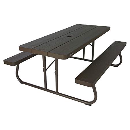 Lifetime 6' Folding Picnic Table - Brown