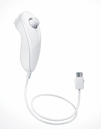 Wii Nunchuk Controller - White