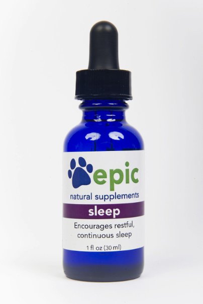 Sleep - Natural, Electrolyte, Odorless Pet Supplement That Encourages Restful, Continuous Sleep and Relaxation