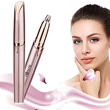GRATINO Eyebrow Trimmer - Electric Eyebrow Hair Remover - Electric Eyebrow Shaver with Light