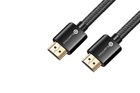 Buyer’s Point Ultra High Speed HDMI 2.1 Cable Dynamic HDR 1.8M (6ft) 8K 120Hz, 48Gbps, Dolby Vision, eARC, Compatible with Apple TV, Nintendo Switch, Roku, Xbox, PS4, Projector (Black, 1 Pack)