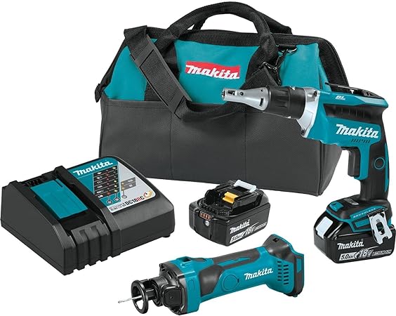 Makita XT255T 18V LXT Lithium-Ion Cordless 2-Pc. Combo Kit (5.0Ah)