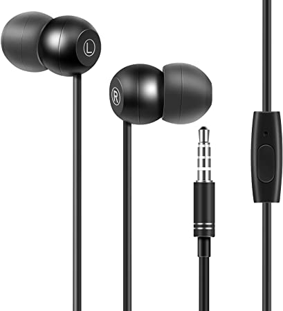 Headphones Earbuds, Ear Buds Earbuds Wired Earphones with Microphone Ear Phones for Cell Phones Android Phones Head Phones Sound Stereo Earphone