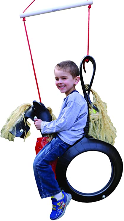 Pony Pal Recycled Horse Tire Swing