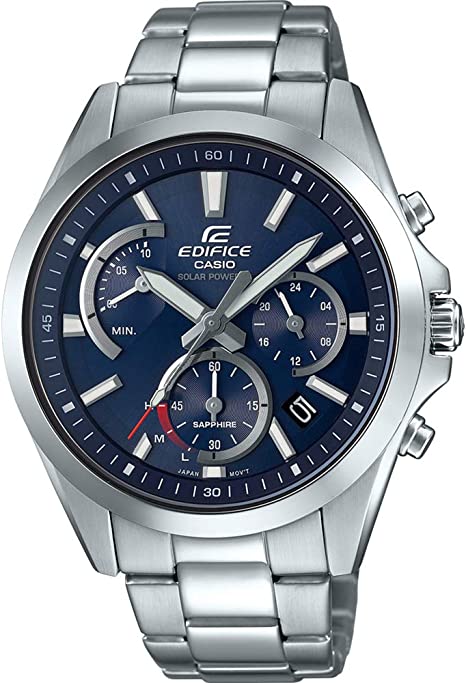 Casio Men's Chronograph Quartz Watch with Stainless Steel Strap EFS-S530D-2AVUEF