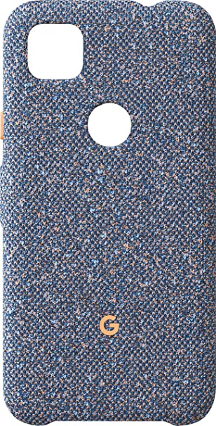 Google Pixel 4a Case, Blue Confetti