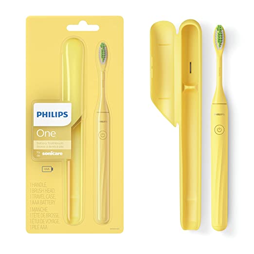 Philips One by Sonicare Battery Toothbrush, Mango, HY1100/02