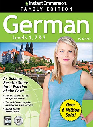2014 Edition - Instant Immersion German Levels 1,2,3