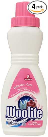 Woolite For All Delicates Laundry Detergent 16 Ounce (Pack of 4)