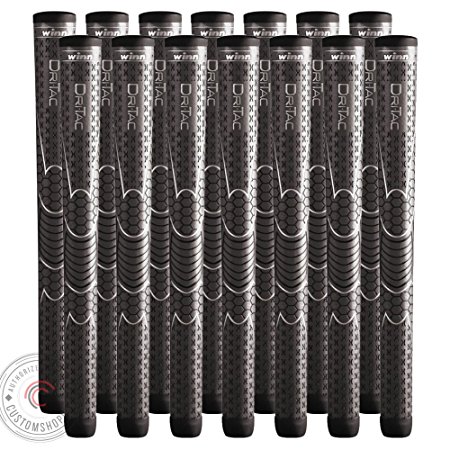 SET OF 9 or 13 WINN DRITAC AVS OVERSIZE GRAY GOLF GRIP