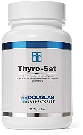 Douglas Laboratories - Thyro-Set - Support Healthy Thyroid Function - 60 Capsules